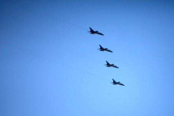 China National Day Celebration Rehearsal - Aircrafts