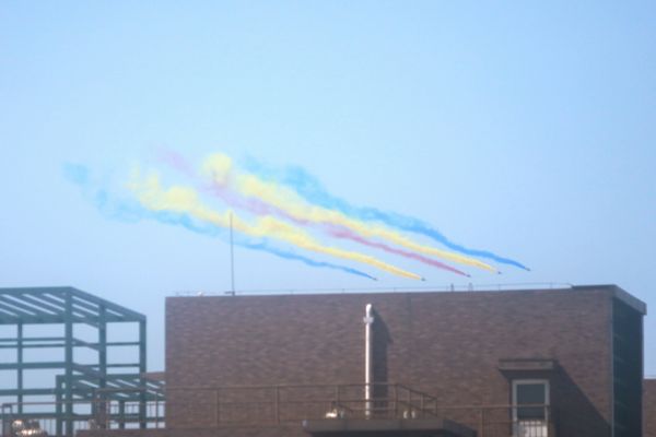 China National Day Celebration Rehearsal - Aircrafts